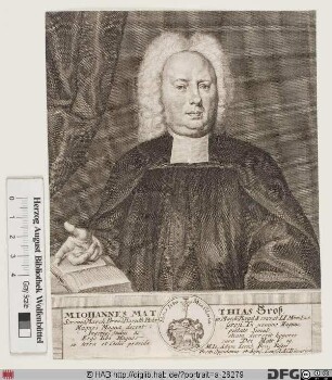 Bildnis Johann Matthias Gross