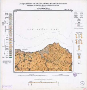 [1090] Postnicken (West), Geologische Karte von Preußen und benachbarten Bundesstaaten