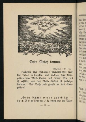 22-28, Dein Reich komme