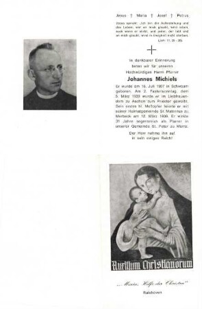Michiels, Johannes