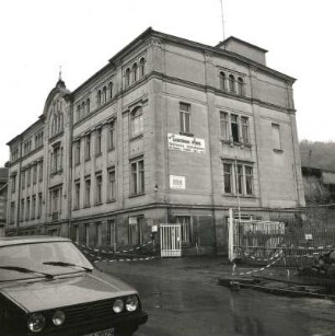 Reichenbach (Vogtland), Wiesenstraße 62. Fabrikgebäude (um 1905)