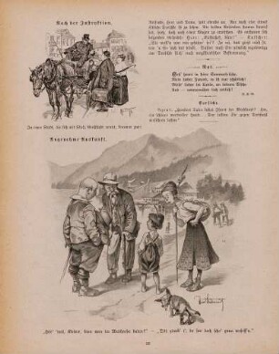 "Nach der Instruktion" "Angenehme Auskunft"