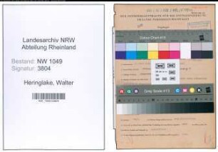 Entnazifizierung Walter Heringlake , geb. 07.03.1901 (Kaufmann)