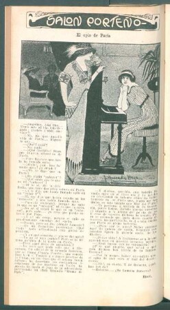 El opio de París : Salon porteño
