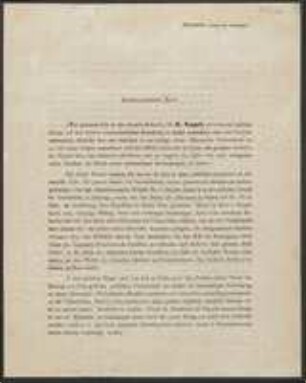 Brief von Comité für Bayern zur Ausrüstung einer Expedition nach Innerafrika behufs Aufhellung des Schicksals Dr. E. Vogel's und zur Vollendung seines Forscherwerks an Regensburgische Botanische Gesellschaft