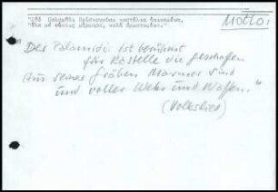 Notizzettel Palamidi
