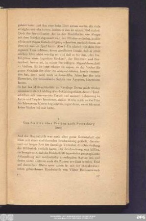 5 Von Sizilien über Persien nach Petersburg (1929)