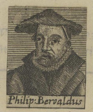Bildnis des Philippus Beroaldus