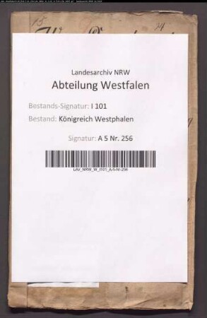 Ausmittelung und Ablieferung des Revenuen-Zehntels vom Kollegiatstift St. Johann, Minden