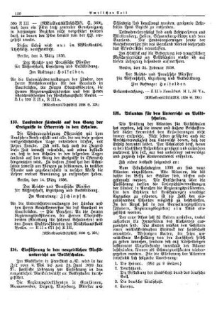 Einführung in den neuzeitlichen Musikunterricht an Volksschulen : [Erziehung] ; [Für das Reich] ; [Amtliche Erlasse] ; [Amtlicher Teil]