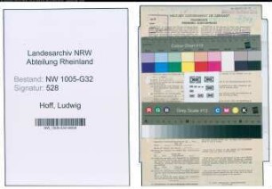 Entnazifizierung Ludwig Hoff , geb. 07.12.1906 (Stadtinspektor)