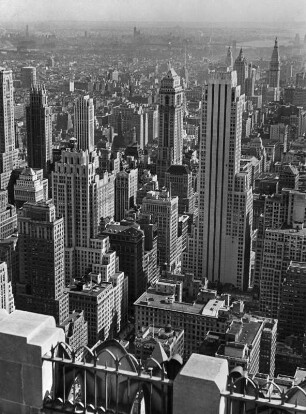 Blick über Manhattan vom Empire State Building, New York
