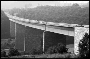 Hedemünden: Werratalbrücke vom südöstlichen Brückenkopf