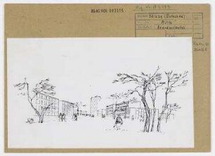 Schaubild: Neanderviertel. Berlin, Mitte, Heinrich-Heine-Straße (bis 1960 Neanderstraße)
