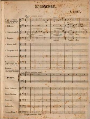 2. Conzert Pianoforte und Orchester