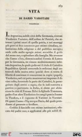 Vita di Dario Varotari, Veronese