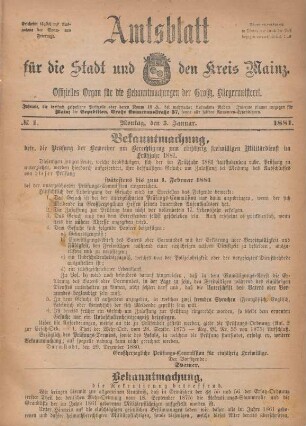 3. Januar-31. Dezember = No. 1-302