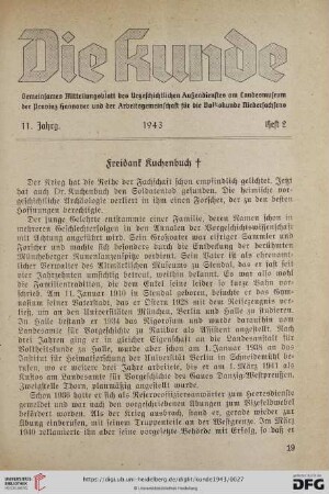 11: Freidank Kuchenbuch
