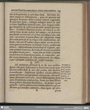§. LIV. Denique usum juris Romani in Italia & Hispania & c. non probare usum Germaniae