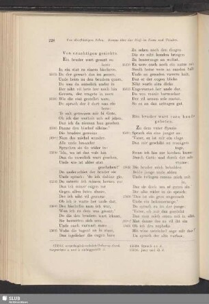 Ein bruder wart czcu hauße gebeten