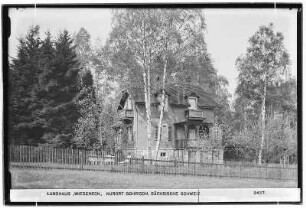 Landhaus Wieseneck. Kurort Gohrisch. Sächsische Schweiz