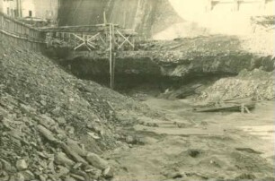Zerstörte Edertalsperre, 1943