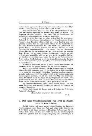 Das neue Schulbedarfgesetz von 1902 in Bayern