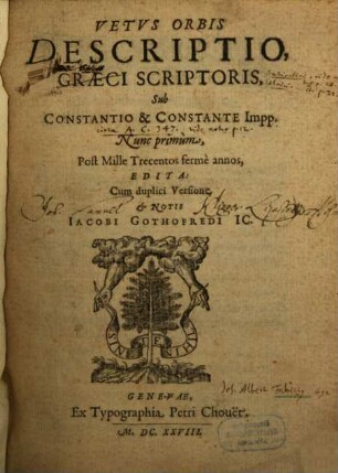 Descriptio Vetus orbis