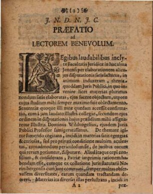 Dispvtatio Inavgvralis Jvridica De Æqvitate Flebilis Beneficii Cessionis Bonorum