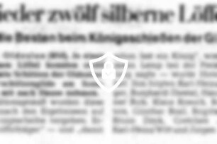 Wieder zwölf silberne Löffel