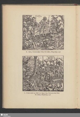 6. Josua, Niederdeutsche Bibel