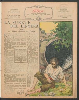 La suerte del Linyera : Cuento