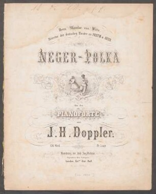 Neger-Polka : für das Pianoforte ; 176. Werk