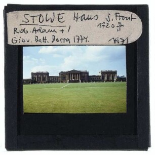 Stowe, Stowe House : Südfassade