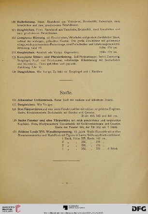 Stoffe (Nr. 126-131)