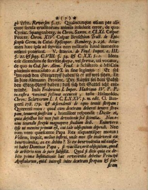 Dissertatio Juris Feudalis De Servitiis Vasallorvm Militaribvs Vulgo Ritter-Diensten, Ritter-Pferden