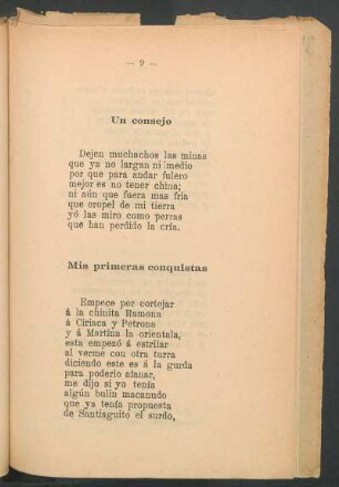 Un consejo
