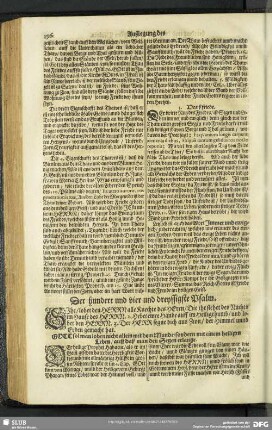 Außlegung des hundert und vier und dreyssigsten Psalms