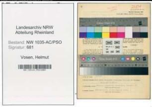 Entnazifizierung Helmut Vosen , geb. 31.01.1922 ()