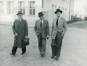 Altes Bürogebäude Philipp Holzmann AG und Wiederaufbau, Frankfurt am Main, 1951