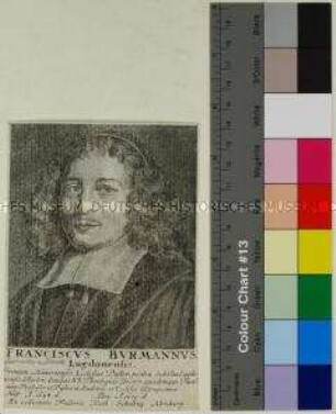 Porträt des niederländischen Theologen Frans Burmann