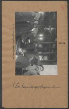 Kriegsgefangenenlager Landau i.Pf. (Essensausgabe)
