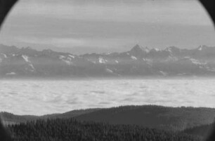 Feldberg: Alpenpanorama vom Feldberg, vom Säntis bis ...