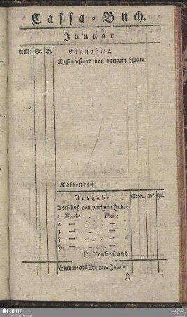 Cassa-Buch