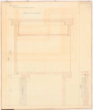 Reichsluftfahrtministerium, Berlin: Garderobentische: Details [1:1]