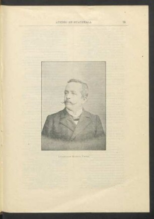 [Fotografía de] Licenciado Manuel Valle.