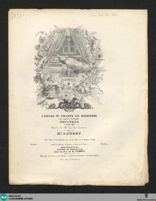 L'heure ou chante le rossignol : Nocturne à deux voix