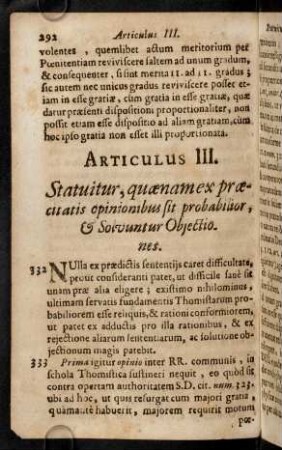 292-300, Articulus III