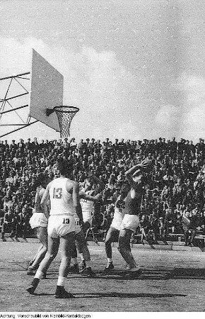 Berlin, 2. Weltfestspiele der Jugend und Studenten, Sportveranstaltung, August 1951