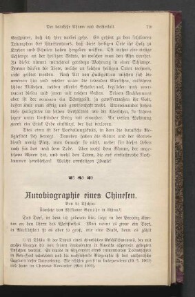 Autobiographie eines Chinesen